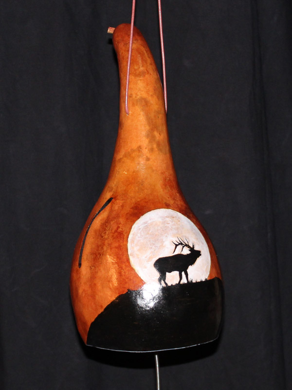 Elk and Moon Thunder Drum
